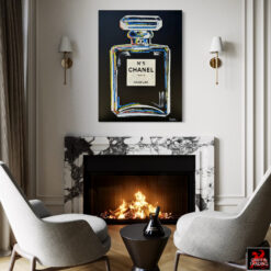 Chanel No. 5 in Black original painting
