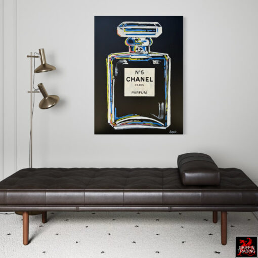Chanel No. 5 in Black original painting