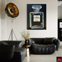 Chanel No. 5 in Black original painting