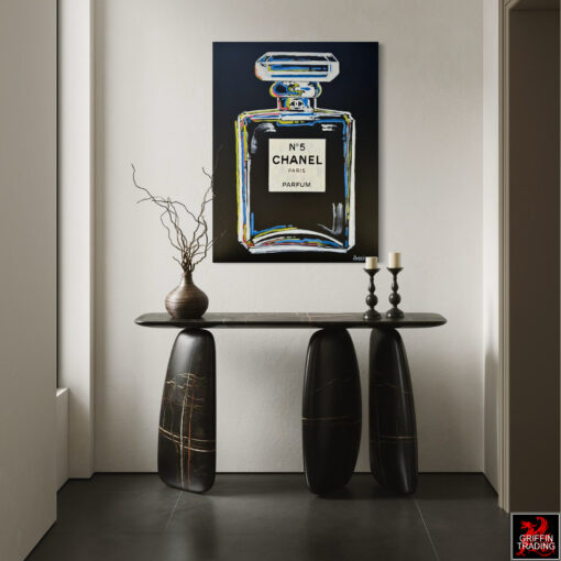 Chanel No. 5 in Black original painting