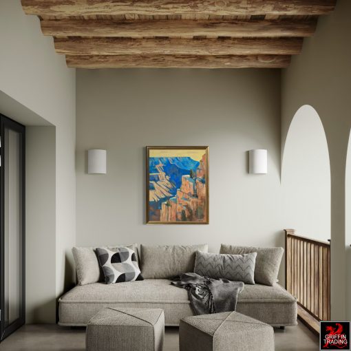 Blue Canyon Painting by Hardy Martin
