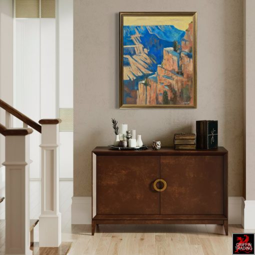 Blue Canyon Painting by Hardy Martin