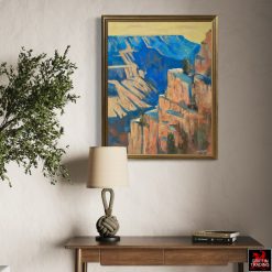Blue Canyon Painting by Hardy Martin