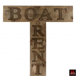 Vintage Boat Rental Sign