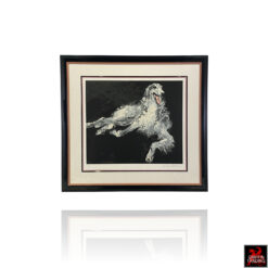 LeRoy Neiman Art - BORZOI Russian Wolfhound Limited Edition Serigraph