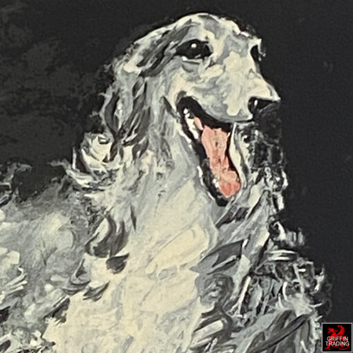 LeRoy Neiman Art - BORZOI Russian Wolfhound Limited Edition Serigraph