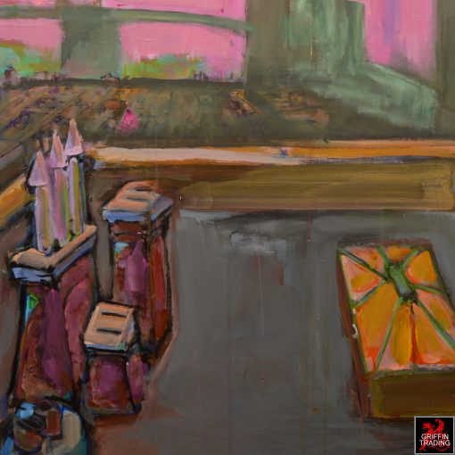 Brooklyn Bridge painting by Nik Puspurica