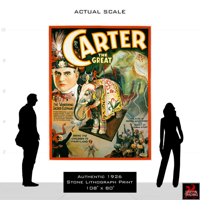 Carter The Great Poster - Griffin Trading | Dallas