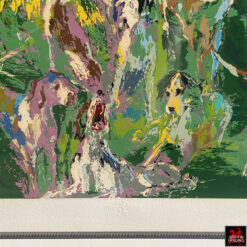 Chateau Hunt limited edition serigraph by artist LeRoy Neiman.