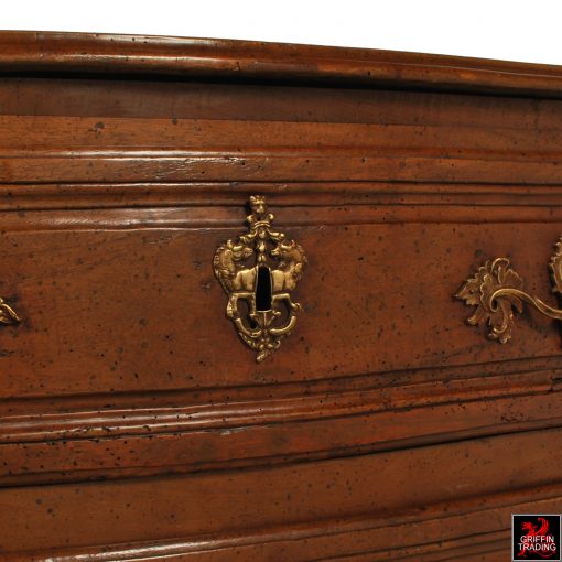 18th Century Louis XV Walnut Commode