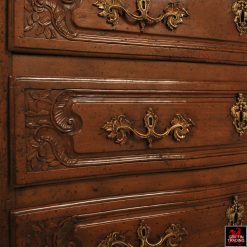 18th Century Louis XV Walnut Commode