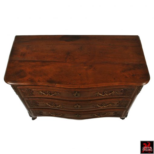 18th Century Louis XV Walnut Commode