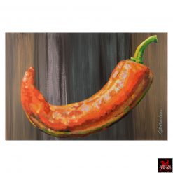 Chili Pepper Painting by Lori Maclean