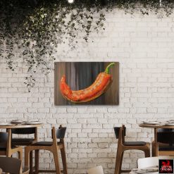 Chili Pepper Painting by Lori Maclean