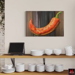 Chili Pepper Painting by Lori Maclean