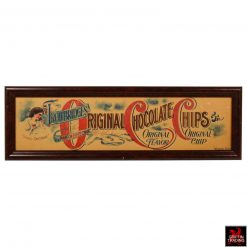 Antique Trowbridge's Chocolate Chip Sign