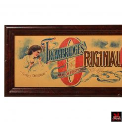 Antique Trowbridge's Chocolate Chip Sign