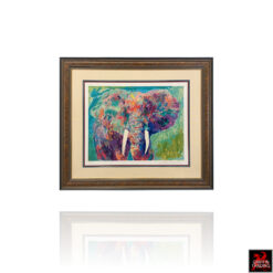 Charging Bull Elephant by LeRoy Neiman.