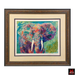 Charging Bull Elephant by LeRoy Neiman.
