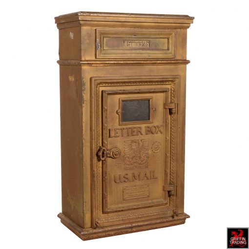 Antique Cutler Mailbox and Mail Chute - Image 4