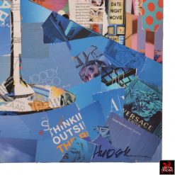 Date Night Collage Art with cocktails by Jim Hudek
