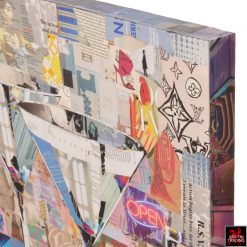 Date Night Collage Art with cocktails by Jim Hudek