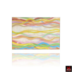 David Tammanys mid century abstract painting titled Polka Dots and Moonbeams.