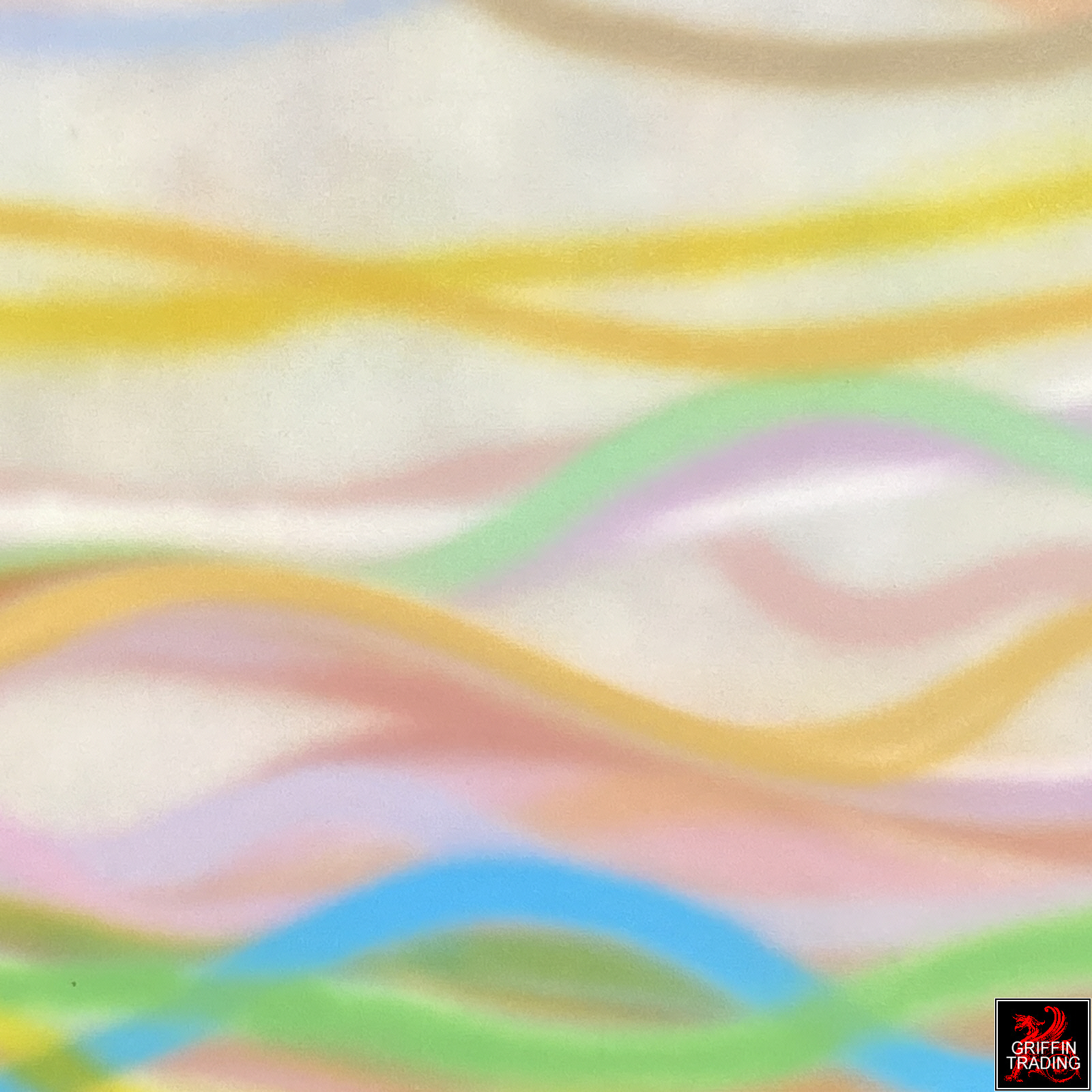 David Tammanys mid century abstract painting titled Polka Dots and Moonbeams.