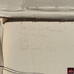 David Tammanys mid century abstract painting titled Polka Dots and Moonbeams.