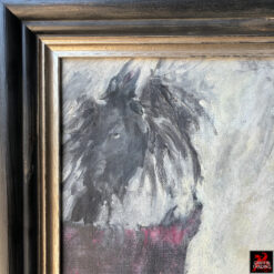 Death Takes A Break, original painting on canvas.