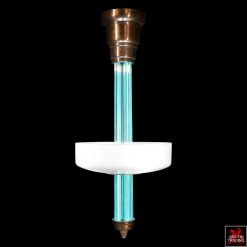 Neon Art Deco Streamline Chandelier