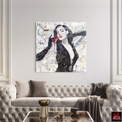 Dita Von Teese original artwork by Jim Hudek