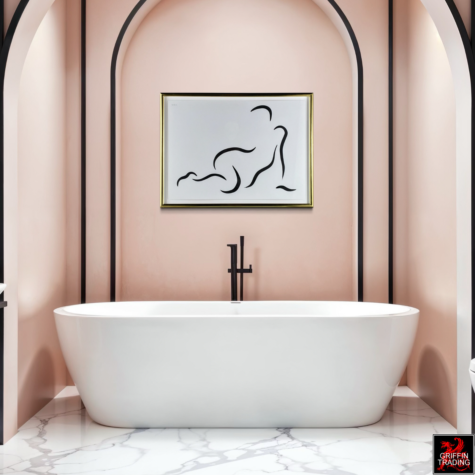 Donny Bodine original figure study artwork 9737