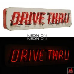 Vintage Drive Thru Neon Sign