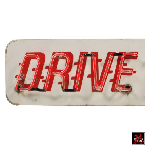 Vintage Drive Thru Neon Sign