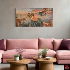 Enmeshed Triptych Painting by Lori Maclean