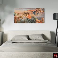 Enmeshed Triptych Painting by Lori Maclean
