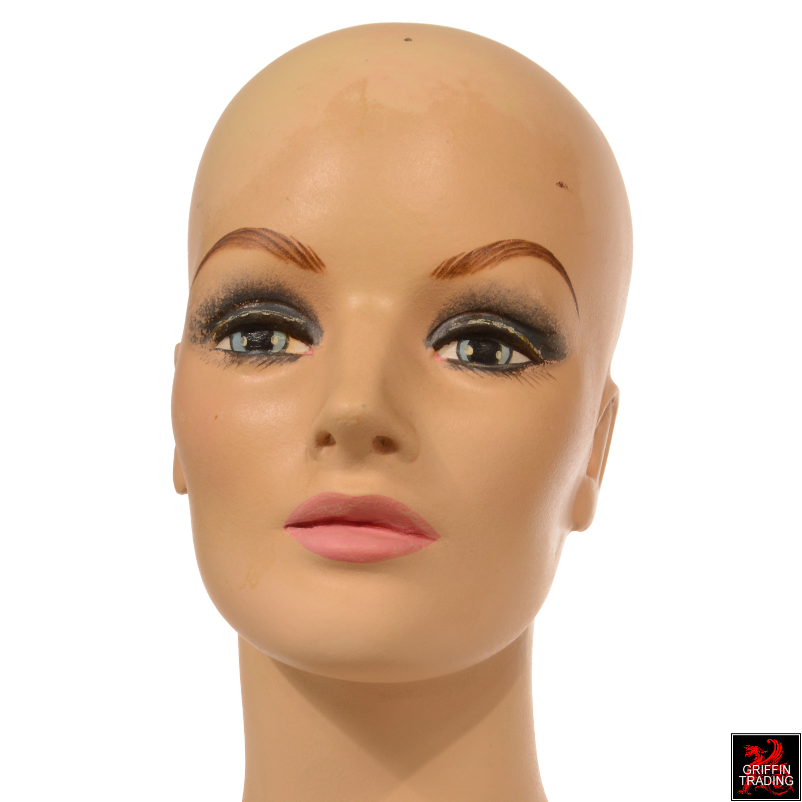 Vintage Female Mannequin Head - For Sale at Griffin Trading