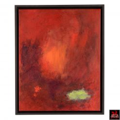 Firelight Abstract Painting by Stephen Hansrote