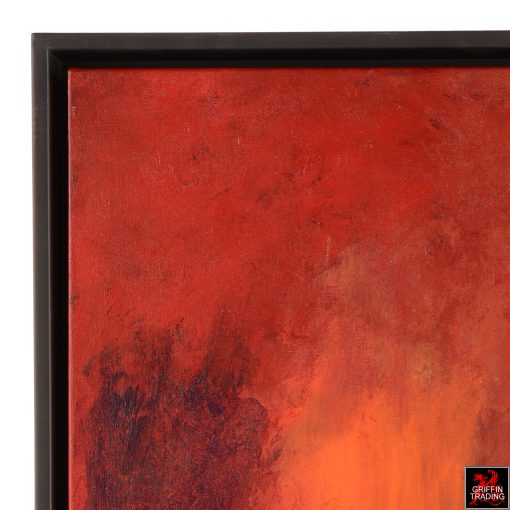 Firelight Abstract Painting by Stephen Hansrote