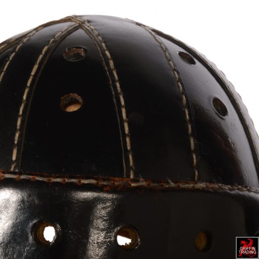 Sports Collectors Vintage Leather Football Helmet
