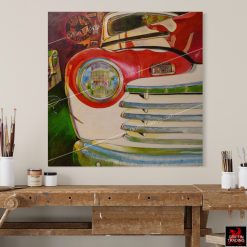 Bobby's Garage Painting by Carol Grudowski