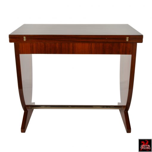 1930's French Art Deco console and game table.