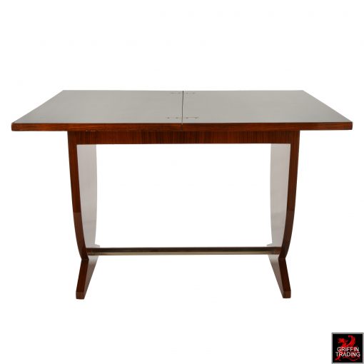 1930's French Art Deco console and game table.