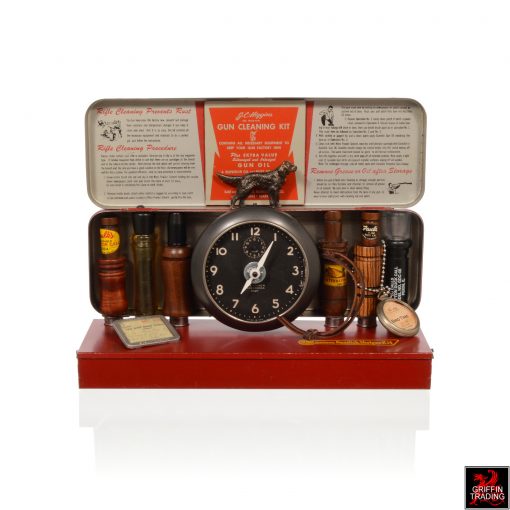 Bird Time the Gun Cleaning Kit Hunting Clock by Van Dusen Designworks