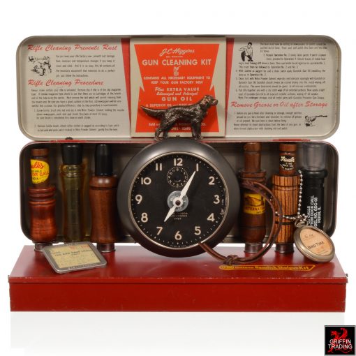 Bird Time the Gun Cleaning Kit Hunting Clock by Van Dusen Designworks