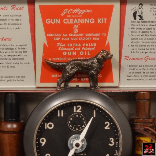 Bird Time the Gun Cleaning Kit Hunting Clock by Van Dusen Designworks