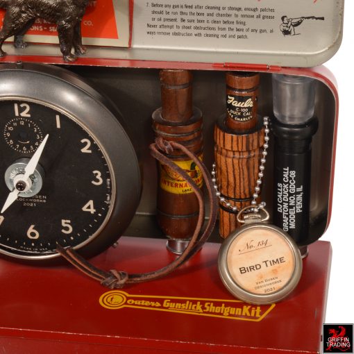 Bird Time the Gun Cleaning Kit Hunting Clock by Van Dusen Designworks