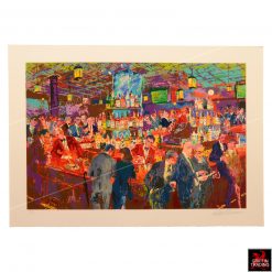 Harry's Wall Street Bar by LeRoy Neiman