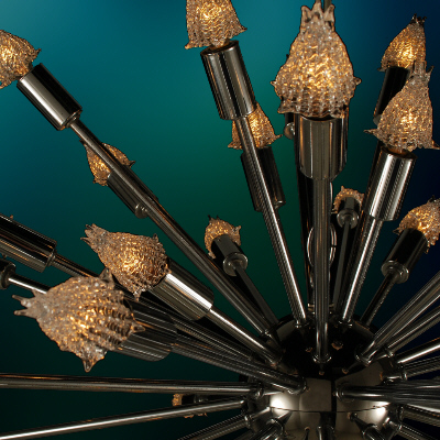 Mid Century Modern Lighting Gallery Category Header for Griffin Trading